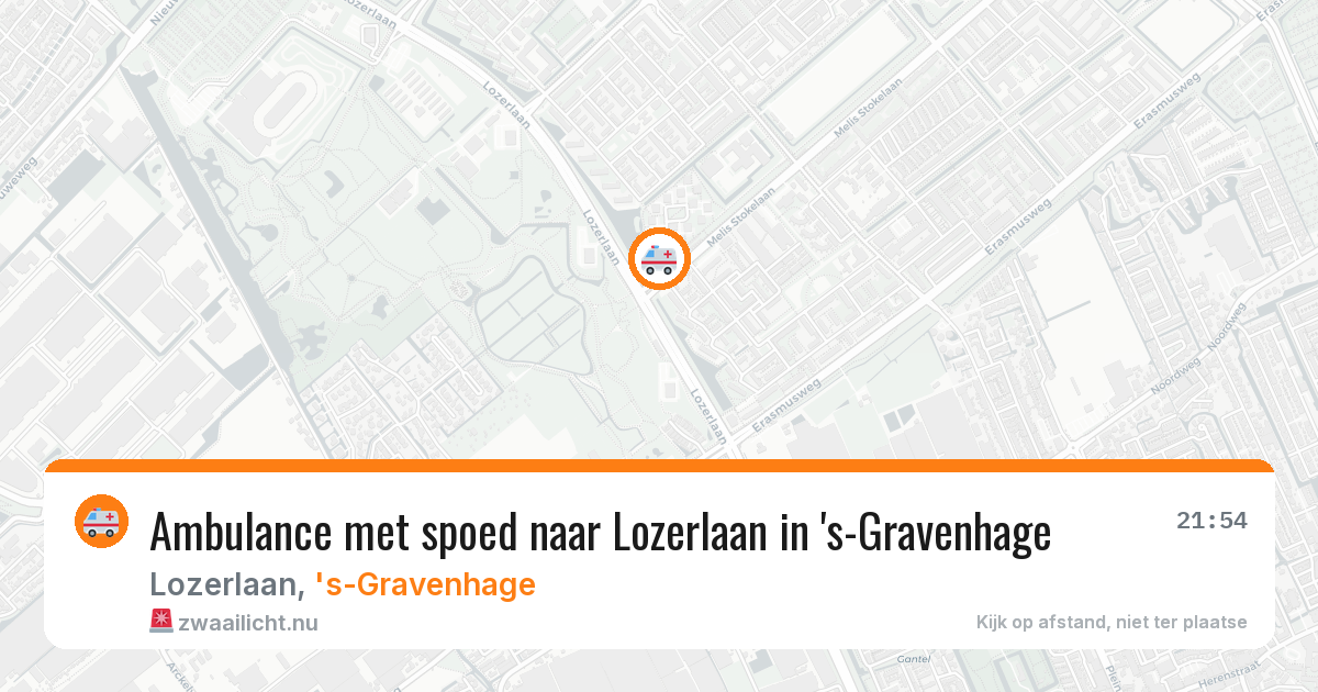 Ambulance met spoed naar Lozerlaan in 's-Gravenhage — 1 apr 2026
