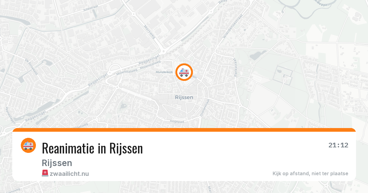Reanimatie in Rijssen — 14 apr 2026