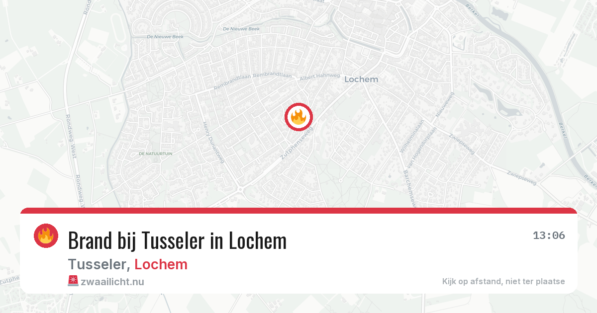 Brand bij Tusseler in Lochem — 6 mei 2026