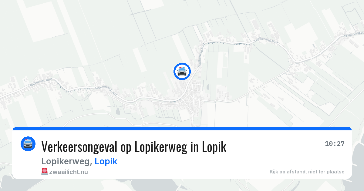Verkeersongeval op Lopikerweg in Lopik — 1 apr 2026