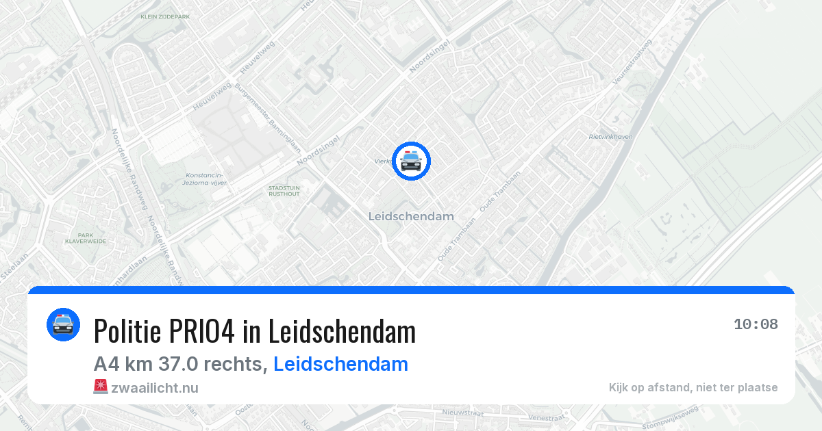 Politie PRIO4 in Leidschendam — 26 mei 2026 | 🚨 Zwaailicht.nu