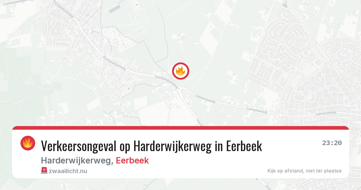 Verkeersongeval op Harderwijkerweg in Eerbeek — 22 mei 2026