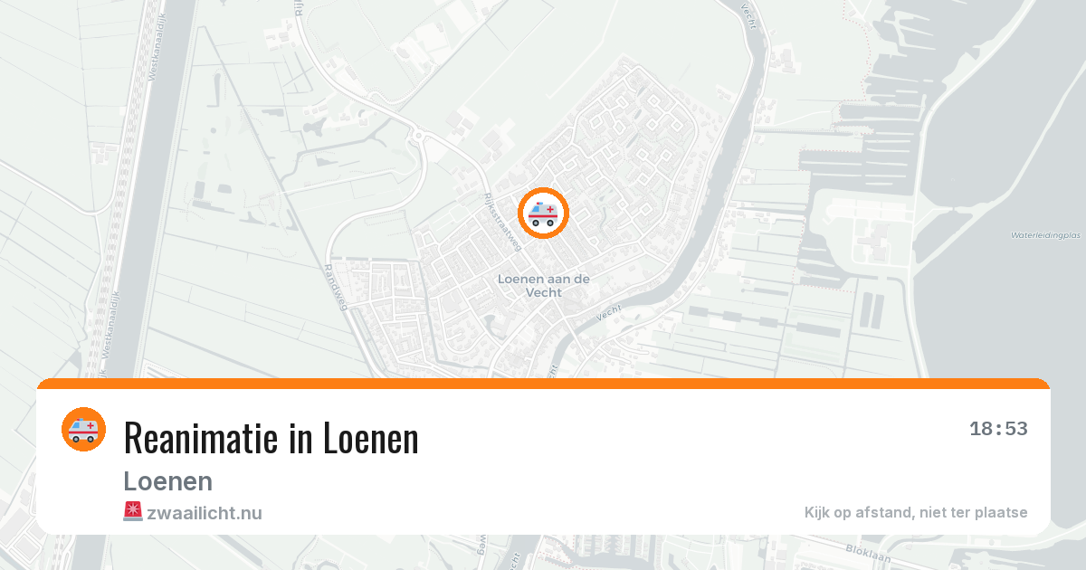 Reanimatie in Loenen — 19 jul 2026
