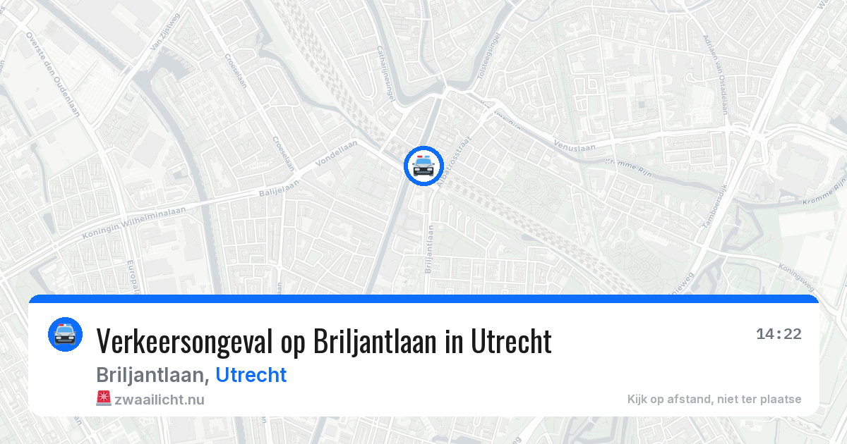 Verkeersongeval op Briljantlaan in Utrecht — 31 mei 2026