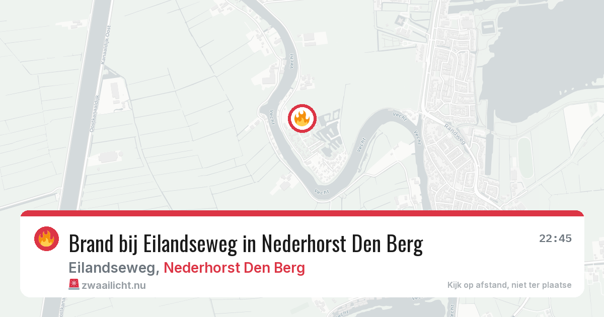 Brand bij Eilandseweg in Nederhorst Den Berg — 5 jun 2026