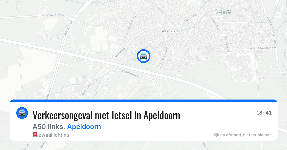 Verkeersongeval met letsel in Apeldoorn — 21 apr 2026