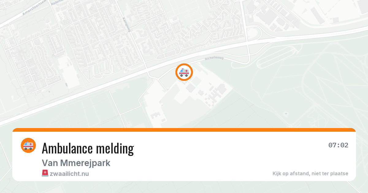 Ambulance melding — 3 feb 2026