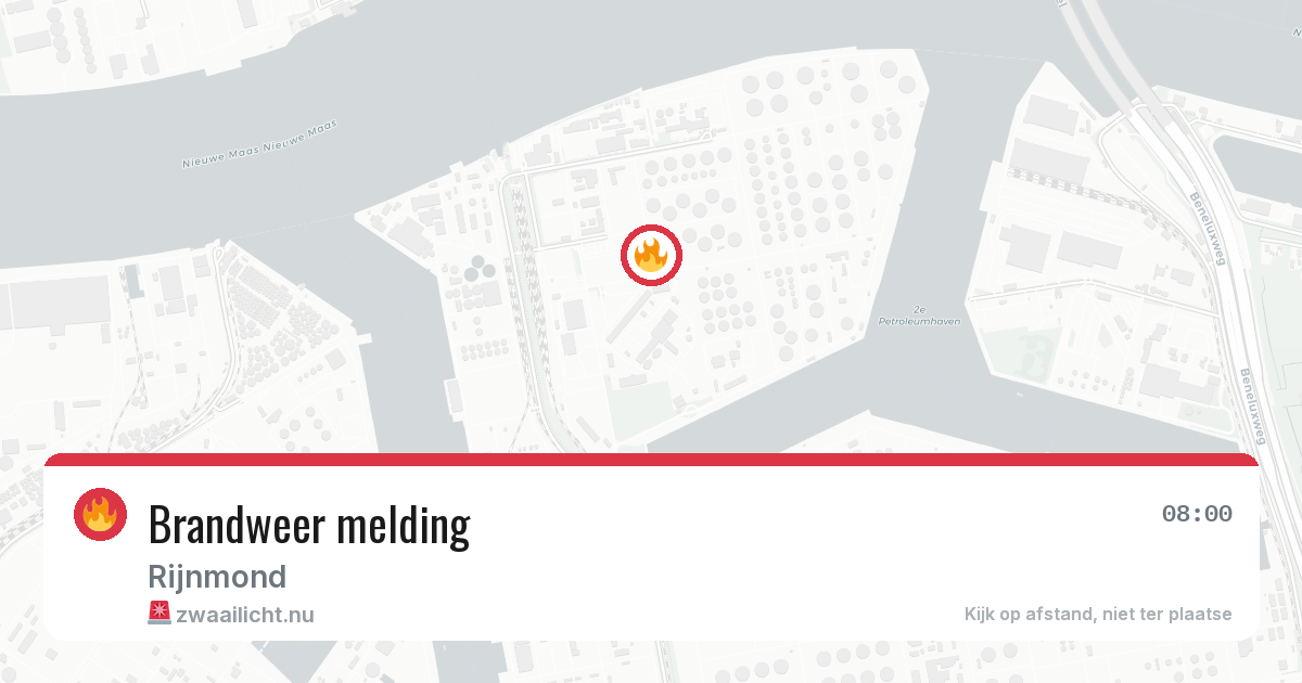 Brandweer melding — 27 apr 2026