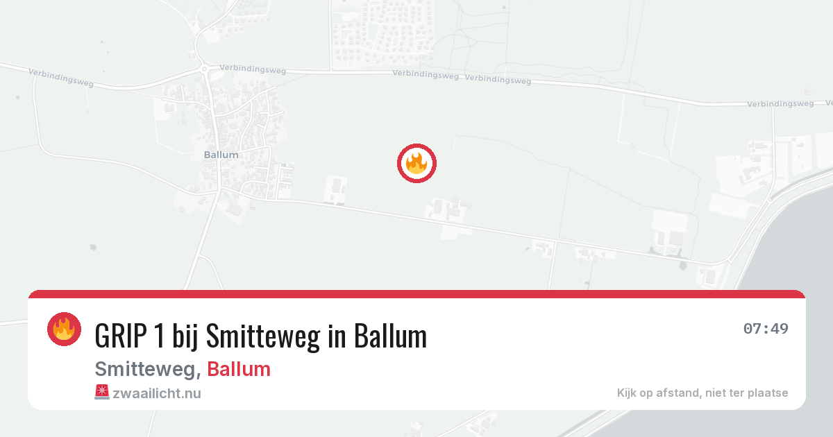 GRIP 1 bij Smitteweg in Ballum — 17 mei 2026