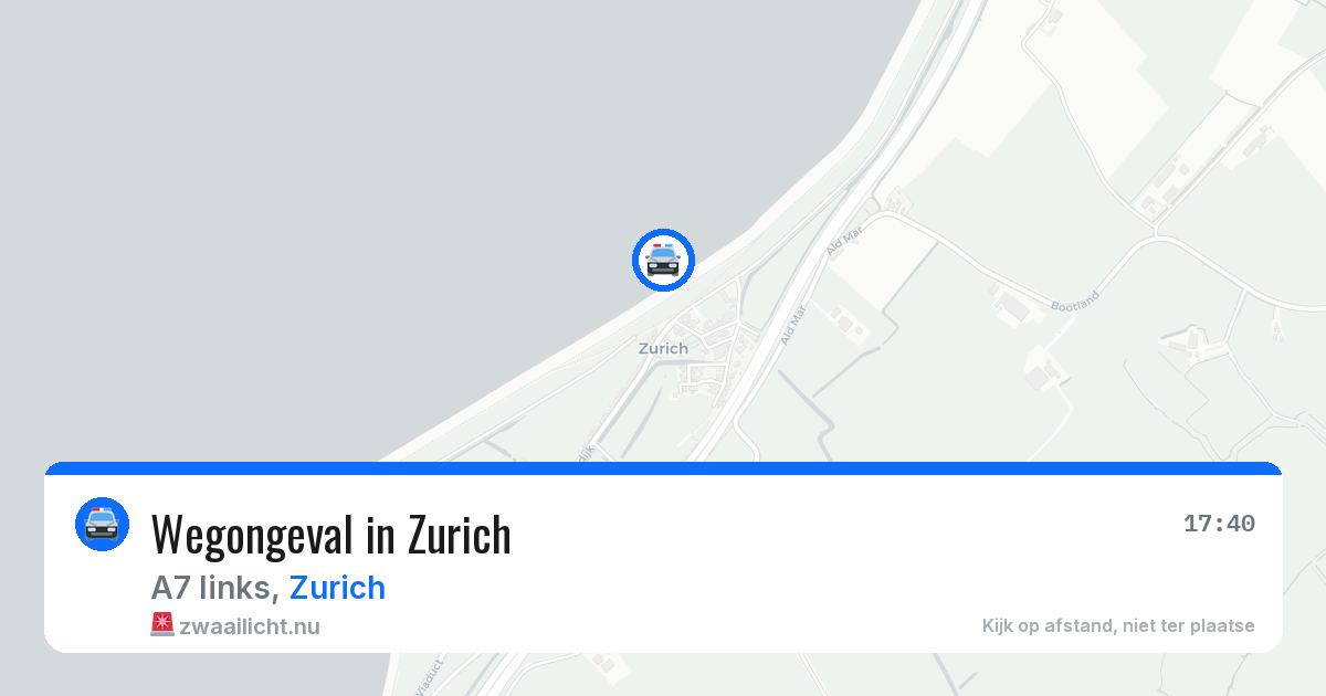 Wegongeval in Zurich — 5 jun 2026